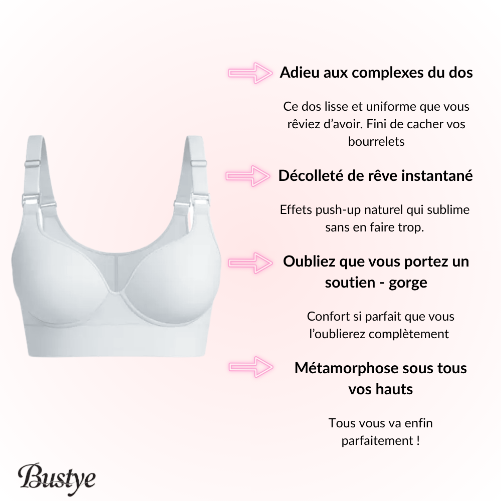 Soutien-gorge Bustye™ - sculptant lissant le dos