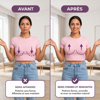 Soutien-gorge push-up dos nu invisible