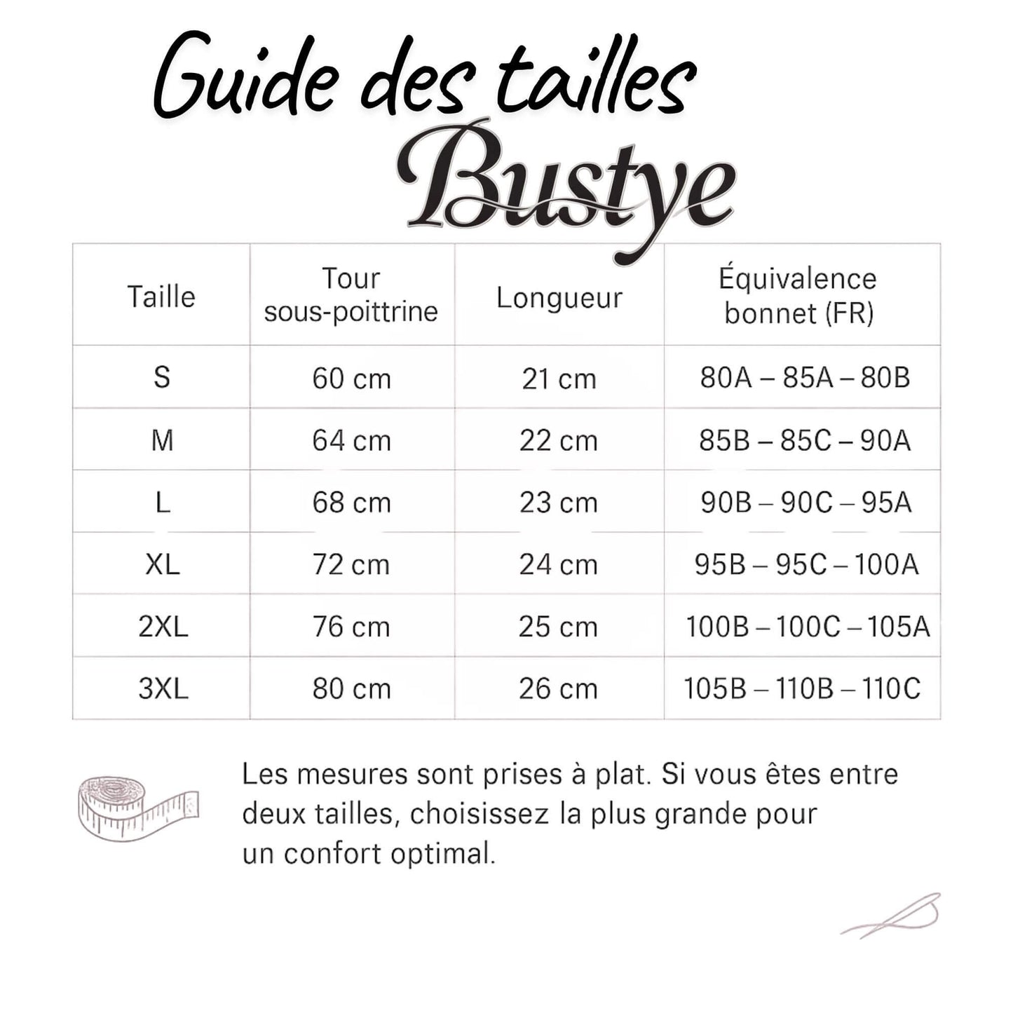 Soutien-gorge Bustye™- seconde peau
